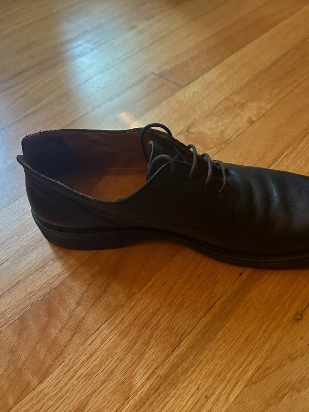 Black/Gray Oxfords US 8.5